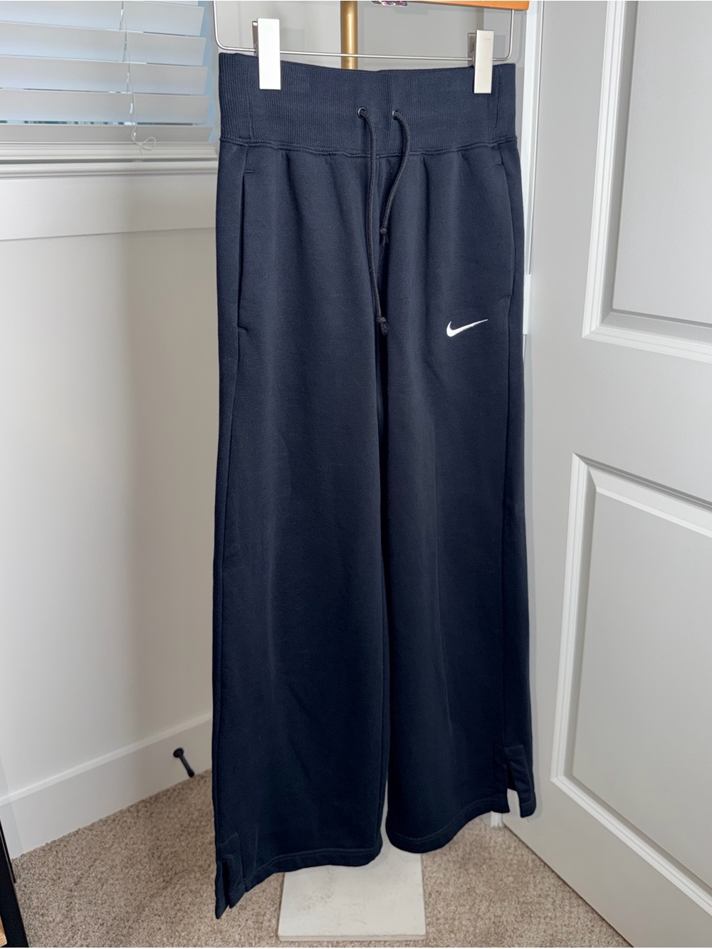 28. Nike Sportswear Phoenix Plush Women's HR Wide-Leg Cozy Fleece Pants